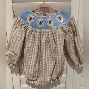 The Smocked Sisters 18M Polar Bear Bubble